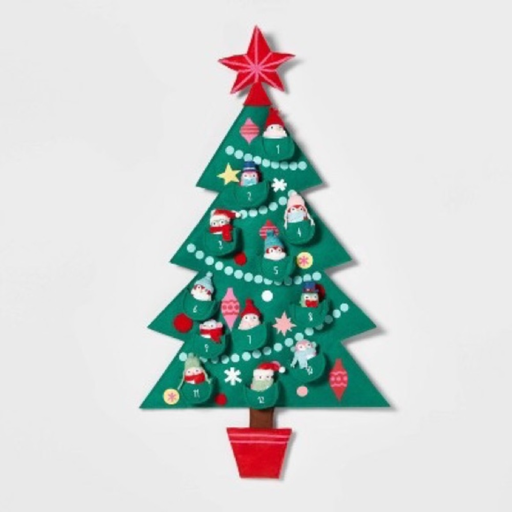 2022 Fabric Bird Advent Calendar Target Christmas Holiday